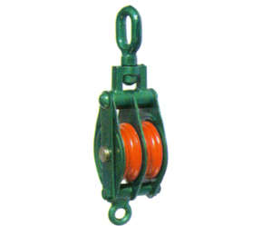 Pulley Block Double with Oval Eye B Type