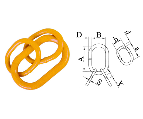G80 Welded Master li<x>nk Assemblies With FlatEuropean Type