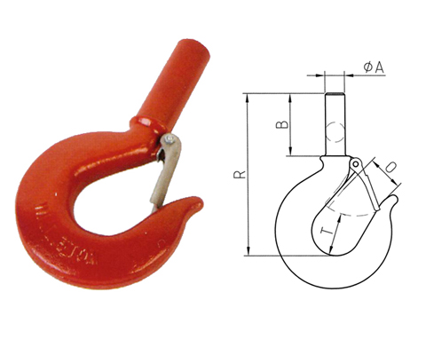 Shank Hooks With Latches