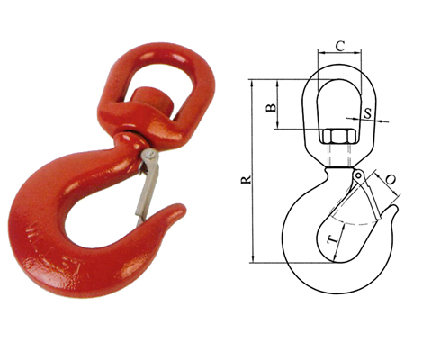 Swivel Hooks With Latches